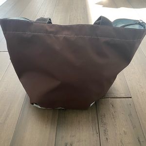 Herve Chapelier Tote Brown / Blue
